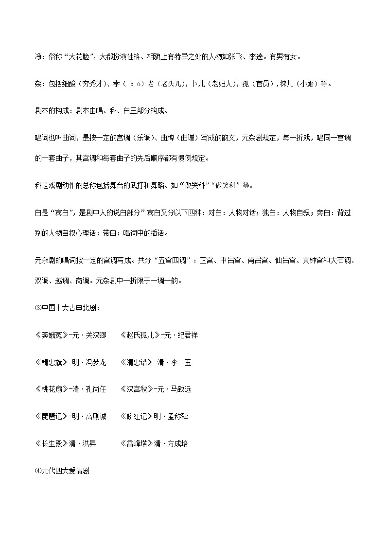 【精品教学】1 《窦娥冤》-2020-2021学年高一语文人教版必修4同步教学 课件教案03