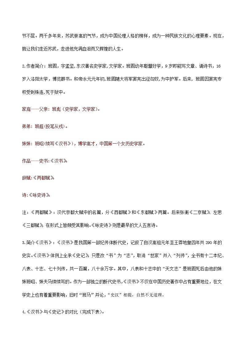 【精品教学】12《苏武传》-2020-2021学年高一语文人教版必修4同步教学 课件教案02