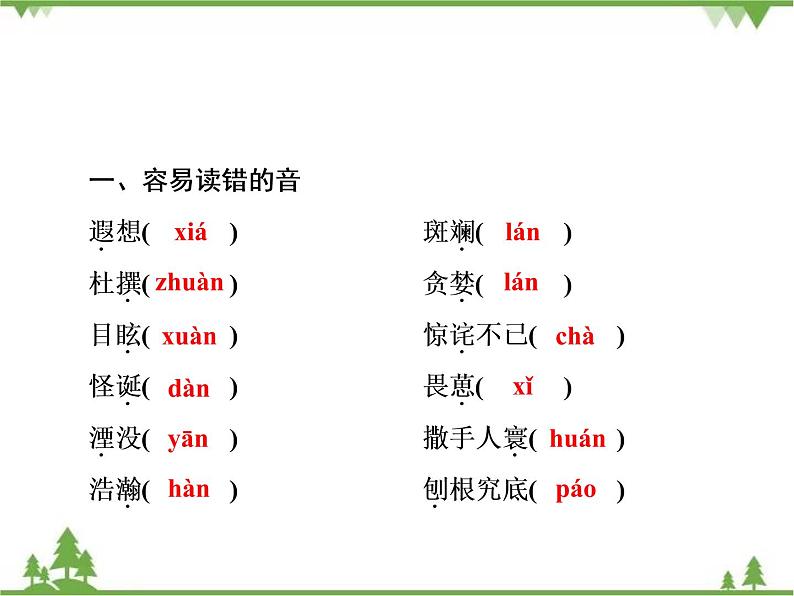 2020-2021学年人教版高中语文必修3 第4单元 第14课 一名物理学家的教育历程 学练测PPT课件+课后作业05