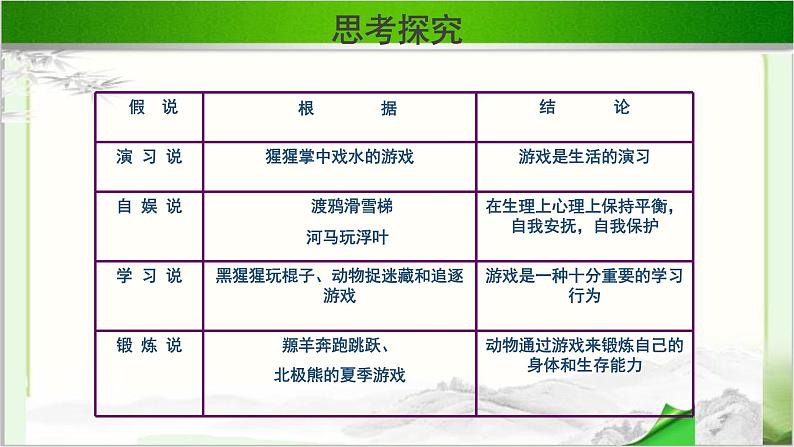 《动物游戏之谜》公开课教学课件【语文人教必修3】05