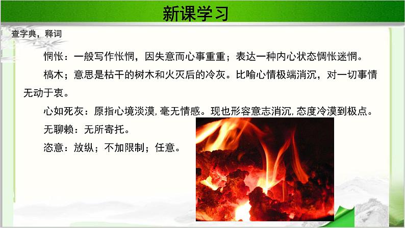 《观火》示范课教学PPT课件（高中语文北师大版必修4）06