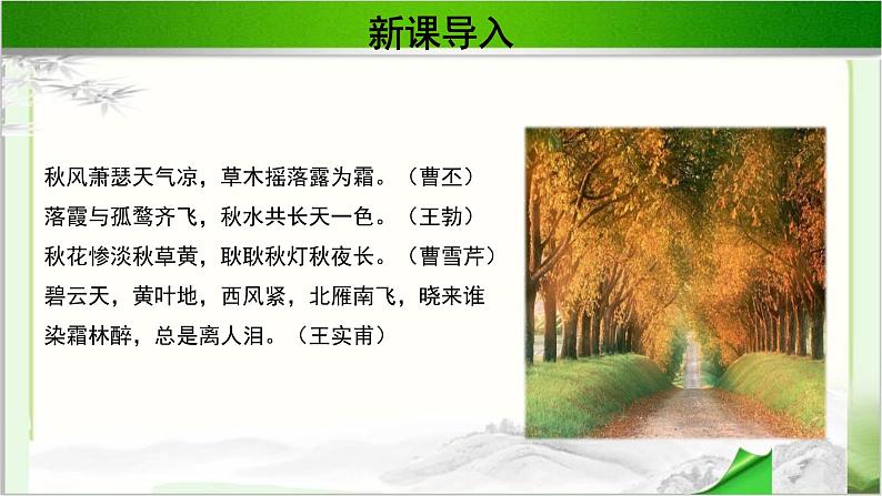 《故都的秋》公开课教学PPT课件（高中语文北师大版必修4）02