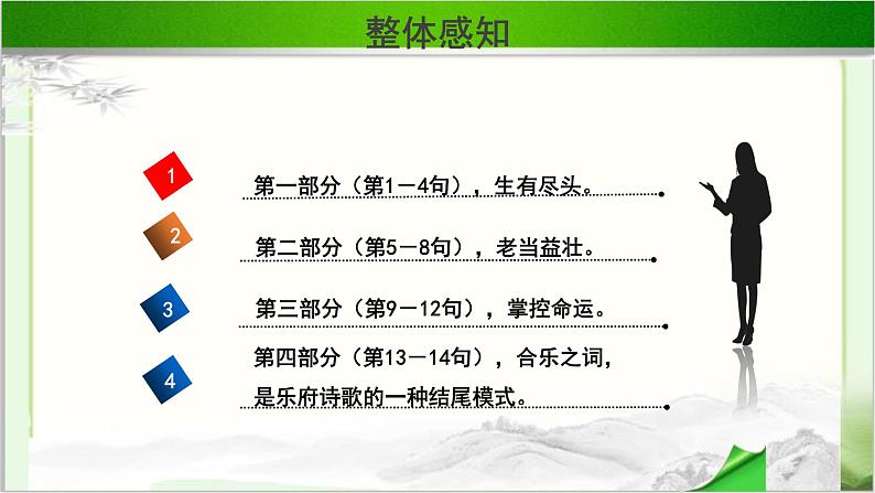 《龟虽寿 》示范课教学PPT课件（高中语文北师大版必修3）07