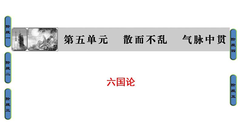 高中语文人教版《中国古代诗歌散文欣赏 》课件：散文之部 第5单元六国论01