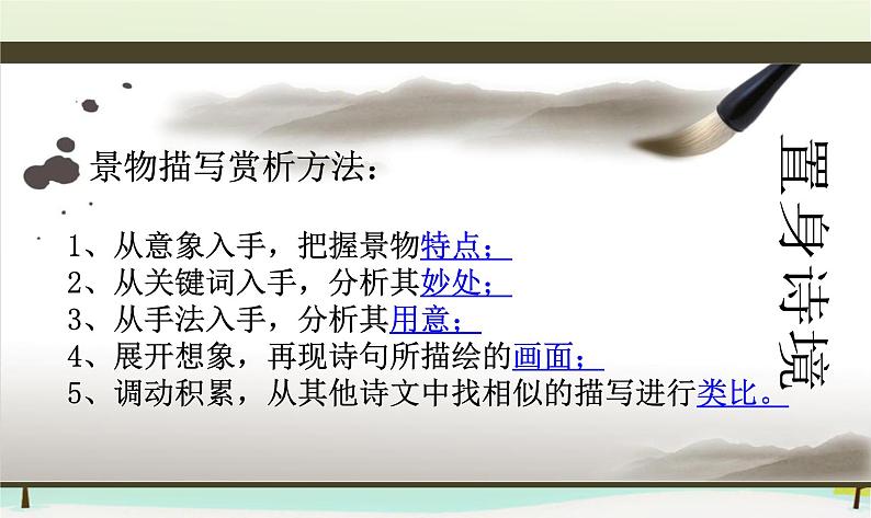 高中语文 第二单元 夜归鹿门歌课件 新人教版选修《中国古代诗歌散文欣赏》07