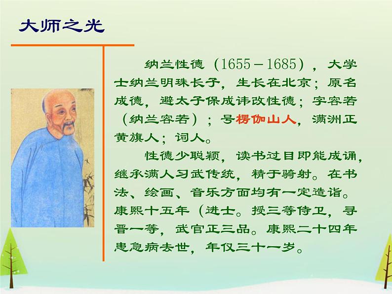 高中语文 第二单元 长相思课件 新人教版选修《中国古代诗歌散文欣赏》04