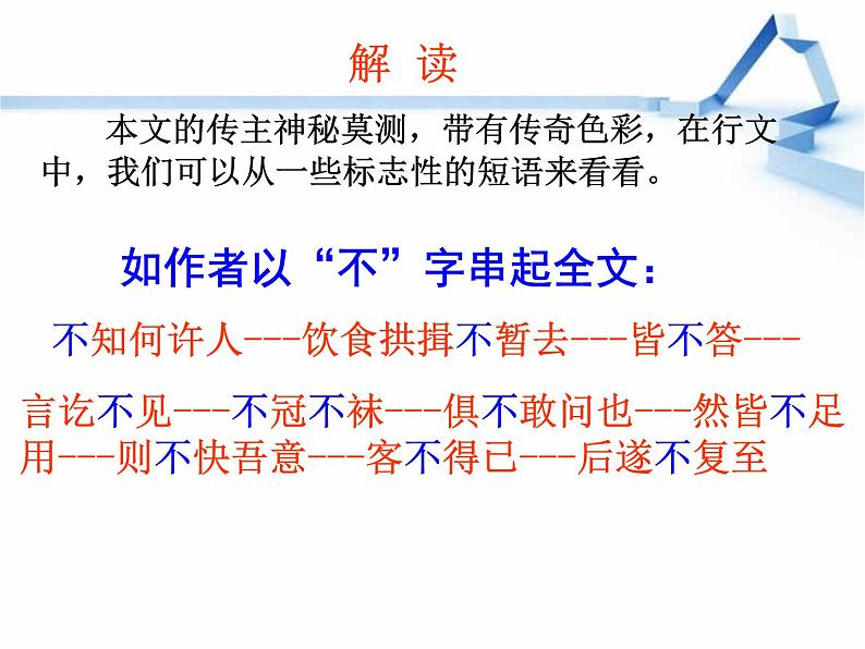 人教版选修《中国古代诗歌散文欣赏》课件：第五单元- 大铁椎传（共63张PPT）02