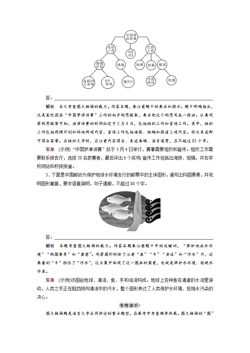 专题六　图文转换第2页
