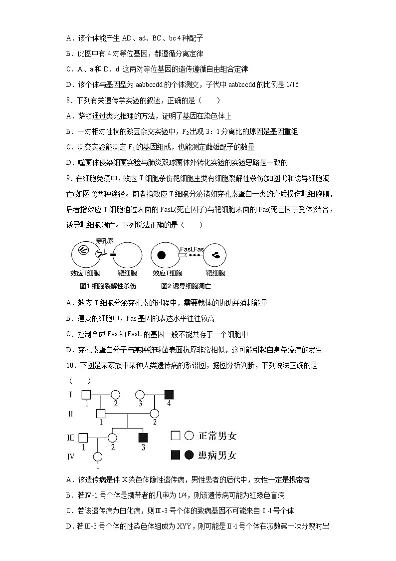 广东省汕头市2020-2021学年高二上学期期末生物试题（word版 含答案）03