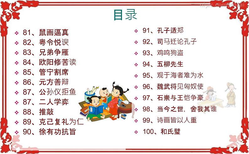 微突破  高考语文文言断句100 （81-100）（43张） 课件03