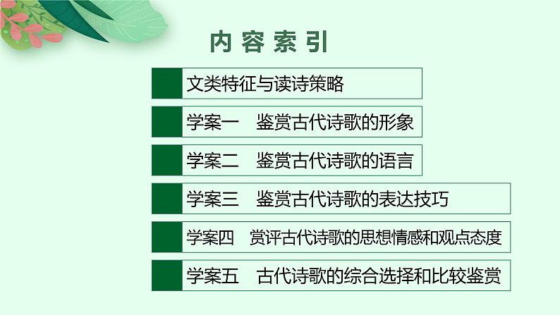 第二板块　专题二　古代诗歌阅读02