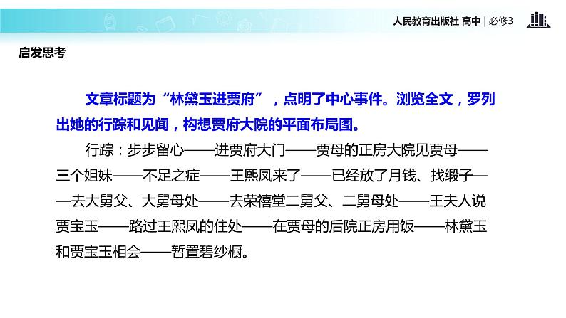 探究式教学【教学课件】《林黛玉进贾府》（人教）06