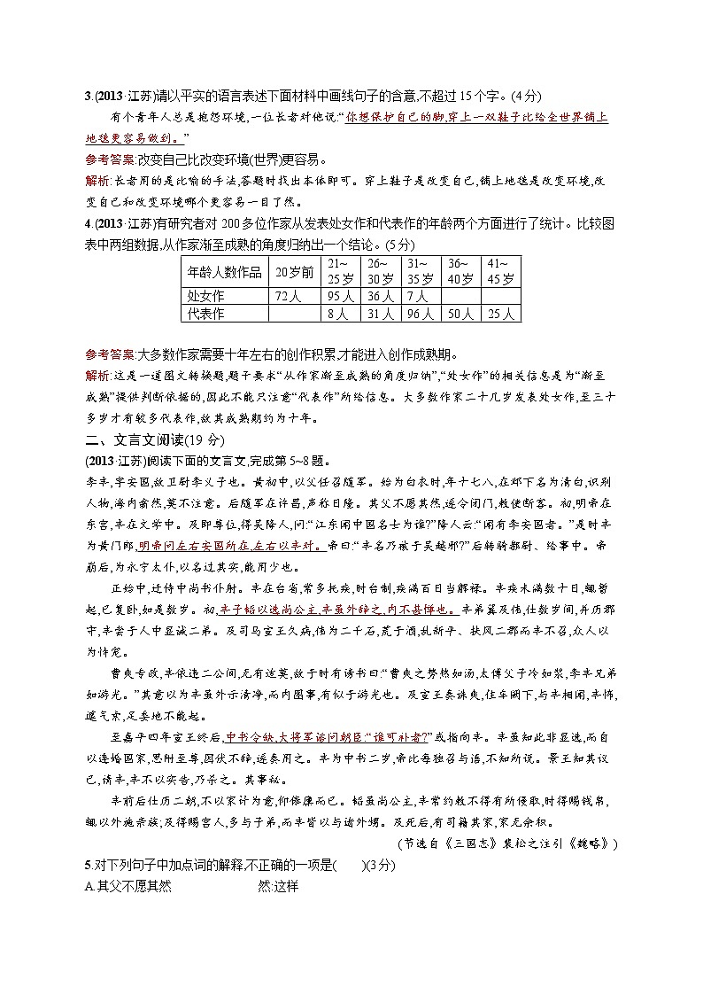 2011年-2020年全国各地高考语文试题汇编（共121套）02