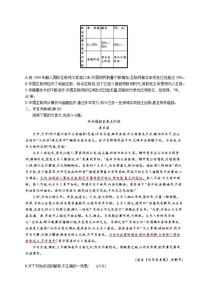 2011年-2020年全国各地高考语文试题汇编（共121套）02