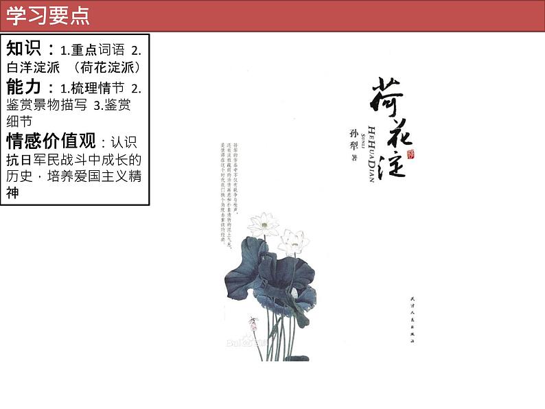 第二单元 8孙犁《荷花淀》 课件-山东省泰安第二中学2020-2021学年高中语文（统编版）选择性必修中册第2页