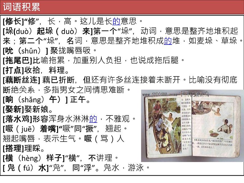 第二单元 8孙犁《荷花淀》 课件-山东省泰安第二中学2020-2021学年高中语文（统编版）选择性必修中册第5页