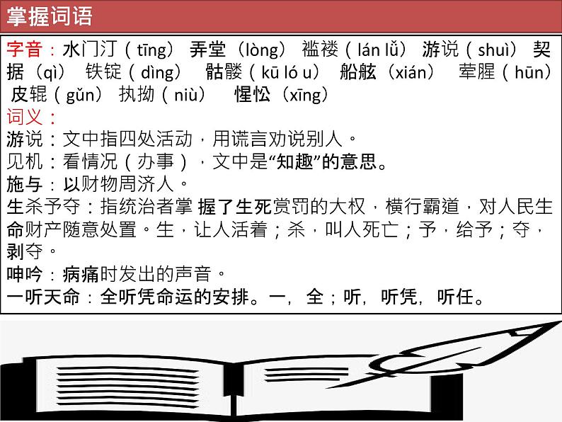 第二单元 7《包身工》 课件-山东省泰安第二中学高中语文（统编版）选择性必修中册第6页