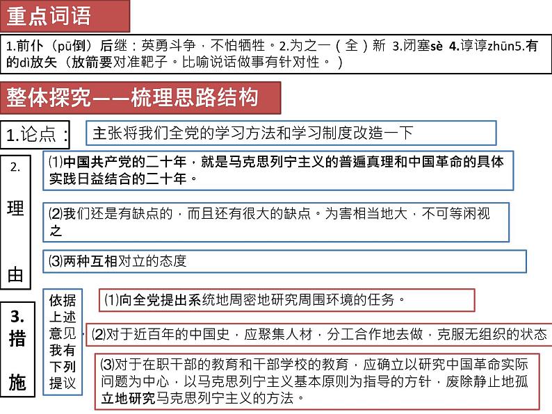 第一单元 第二课《改造我们的学习》 课件-山东省泰安第二中学高中语文（统编版）选择性必修中册04