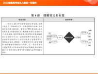 2022版新高考语文人教版一轮课件：2.2.3.4 理解词义和句意 复习PPT