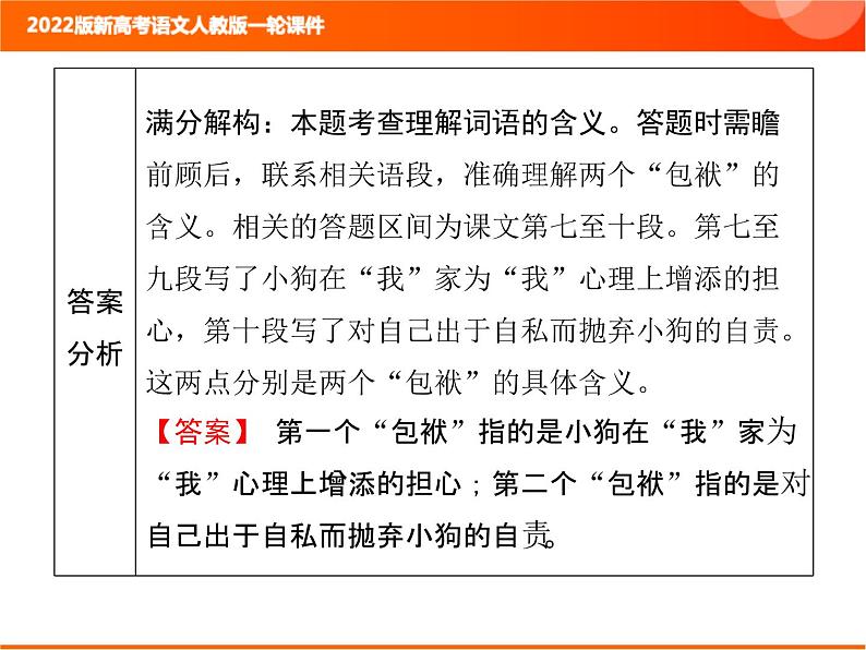 2022版新高考语文人教版一轮课件：2.2.3.4 理解词义和句意 复习PPT04