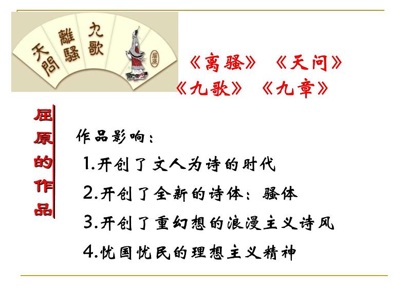 【新教材】1-2 离骚 课件—2020-2021学年高二语文统编版选择性必修下册05