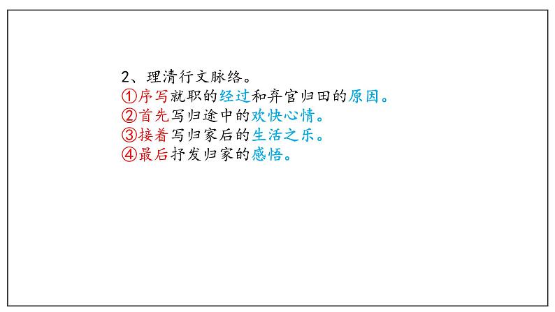 第10课  （2）归去来兮辞并序（课件）-2020-2021学年高二语文随堂教学案（选择性必修下册）08