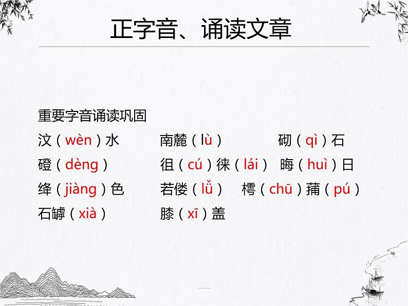 人教版高中语文必修一《登泰山记》课件第4页