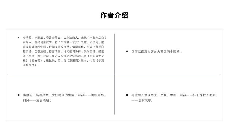 人教版高中语文必修一第三单元9.3《声声慢(寻寻觅觅)》PPT课件 (5)第8页