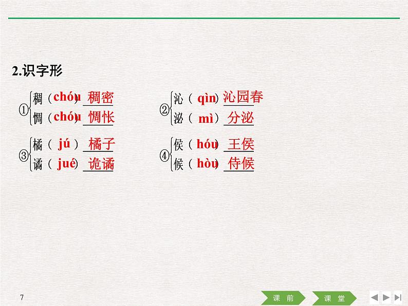 人教版高中语文必修一《沁园春长沙》课件ppt (8)07