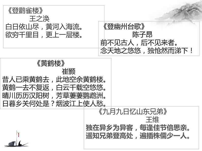 人教版高中语文必修一8.2《登高》PPT第7页