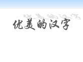 人教版高中语文必修一优美的汉字 课件