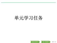 高中语文单元学习任务课前预习课件ppt