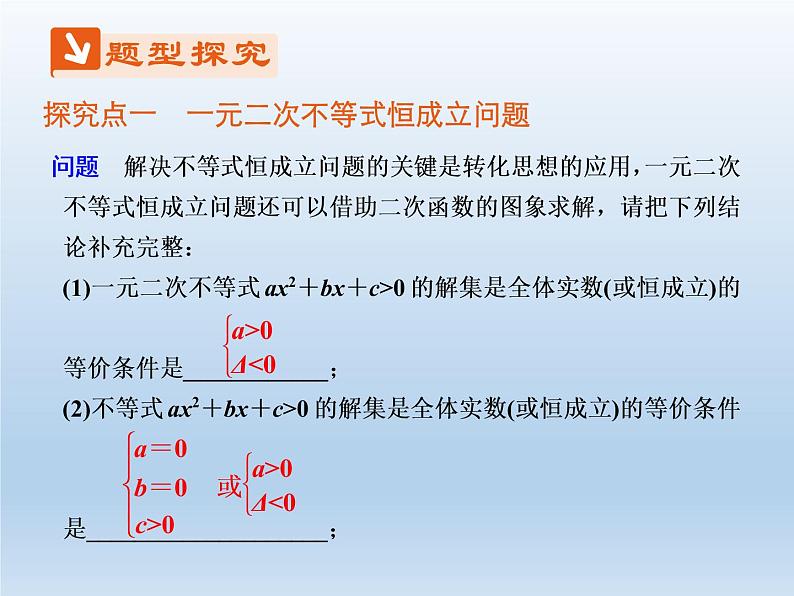 2021-2022学年高中数学人教A版必修5课件：3.2一元二次不等式及其解法+3+第6页