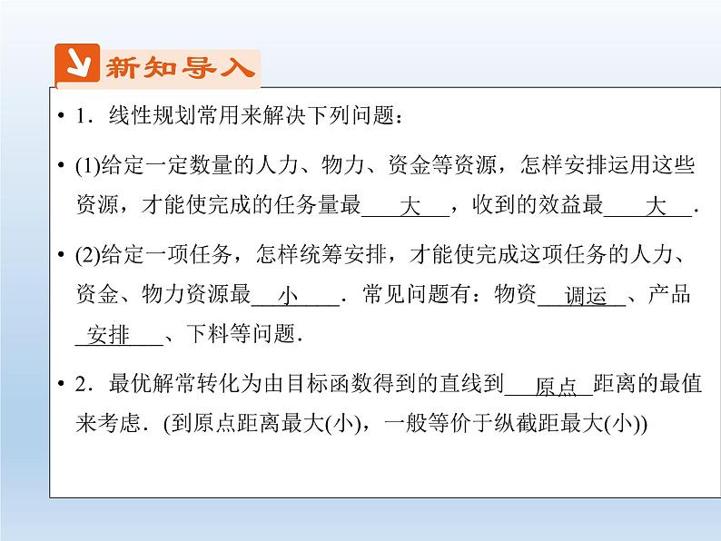 2021-2022学年高中数学人教A版必修5课件：3.3.2简单的线性规划问题+3+第3页