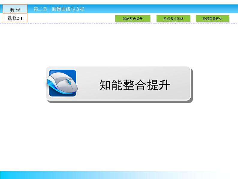（人教版）高中数学选修2-1课件：本章归纳整合202