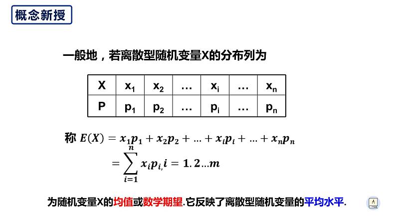 7.3.1 离散型随机变量的均值-【新教材】人教A版（2019）高中数学选择性必修第三册课件第6页