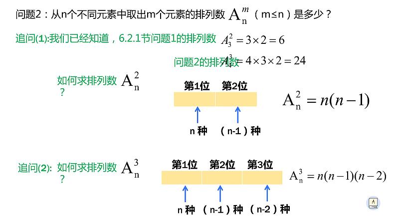 6.2.2 排列数-【新教材】人教A版（2019）高中数学选择性必修第三册课件05