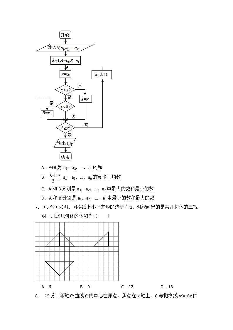 2012年全国统一高考数学试卷（理科）（新课标）（含解析版）02