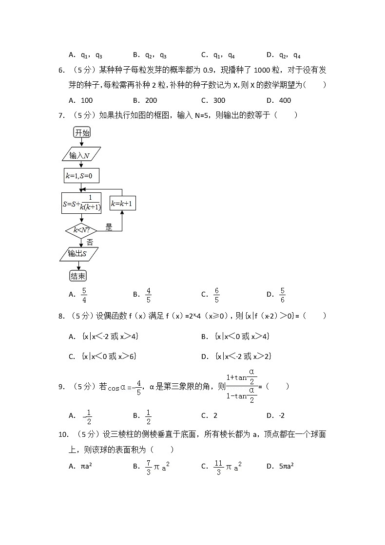 2010年全国统一高考数学试卷（理科）（新课标）（含解析版）02