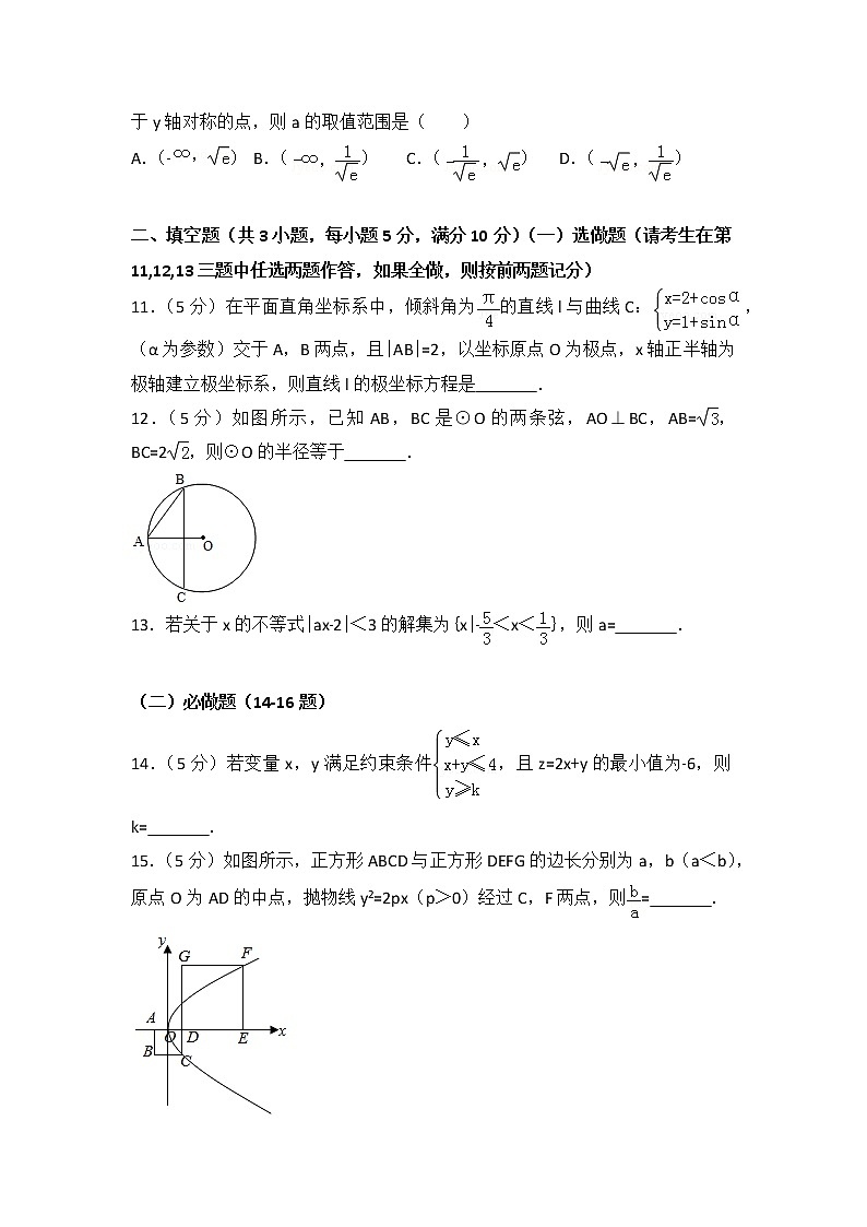 2014年湖南省高考数学试卷（理科）第3页