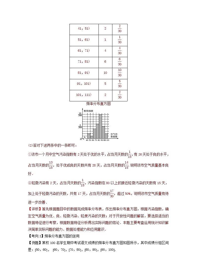 高一数学 （人教版必修3）：第三章 统计 Word版含解析练习题03