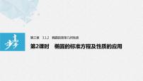 高中数学人教A版 (2019)选择性必修 第一册3.1 椭圆备课课件ppt