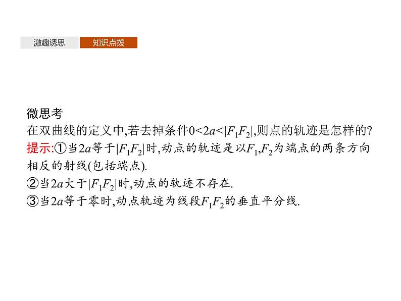 【新教材】2.6.1　双曲线的标准方程-人教B版（2019）高中数学选择性必修第一册课件(共43张PPT)06