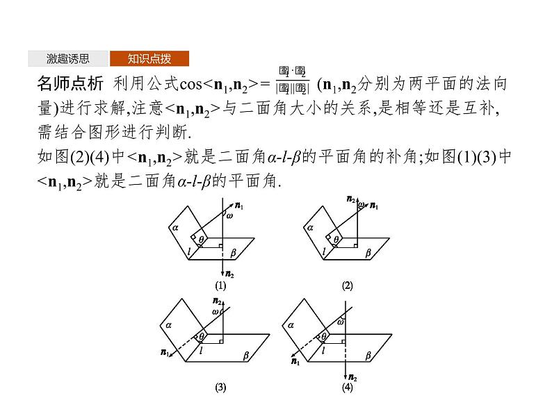 【新教材】1.2.4　二面角-人教B版（2019）高中数学选择性必修第一册课件(共33张PPT)第7页