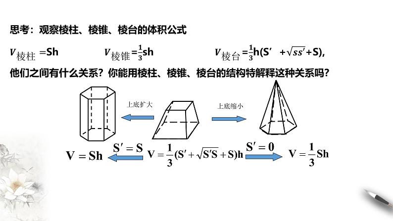 8.3.1 棱柱、棱锥、棱台的表面积与体积课件PPT08