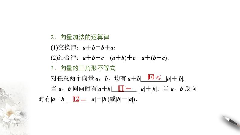 【新教材精创】6.2.1 向量的加法运算 课件（2）-人教A版高中数学必修第二册(共33张PPT)07