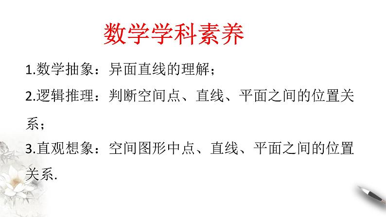 【新教材精创】8.4.2 空间点、直线、平面之间的位置关系 课件（2）-人教A版高中数学必修第二册(共21张PPT)03