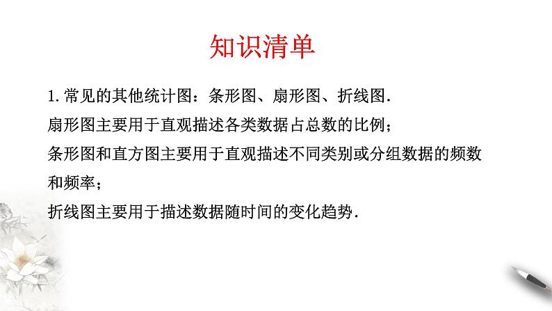 【新教材精创】9.2.1 总体取值规律的估计（第2课时）统计图 课件（2）-人教A版高中数学必修第二册(共25张PPT)05