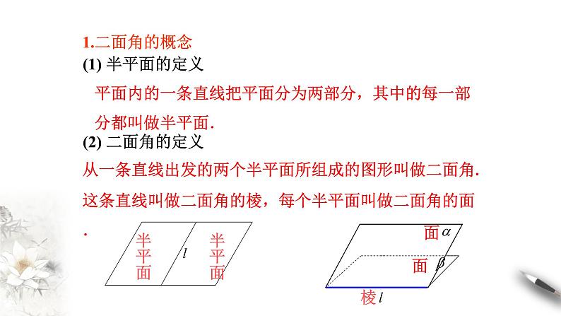 【新教材精创】8.6.3 平面与平面垂直（第1课时）平面与平面垂直的判定 课件（1）-人教A版高中数学必修第二册(共23张PPT)04