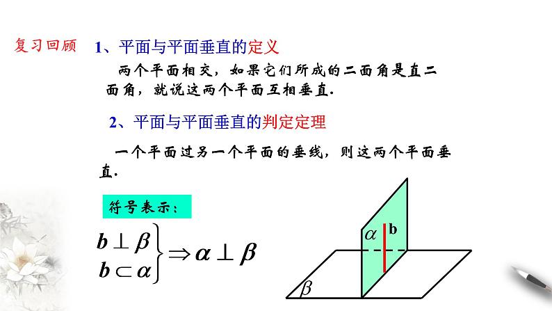 【新教材精创】8.6.3 平面与平面垂直（第2课时）平面与平面垂直的性质 课件（1）-人教A版高中数学必修第二册(共16张PPT)02